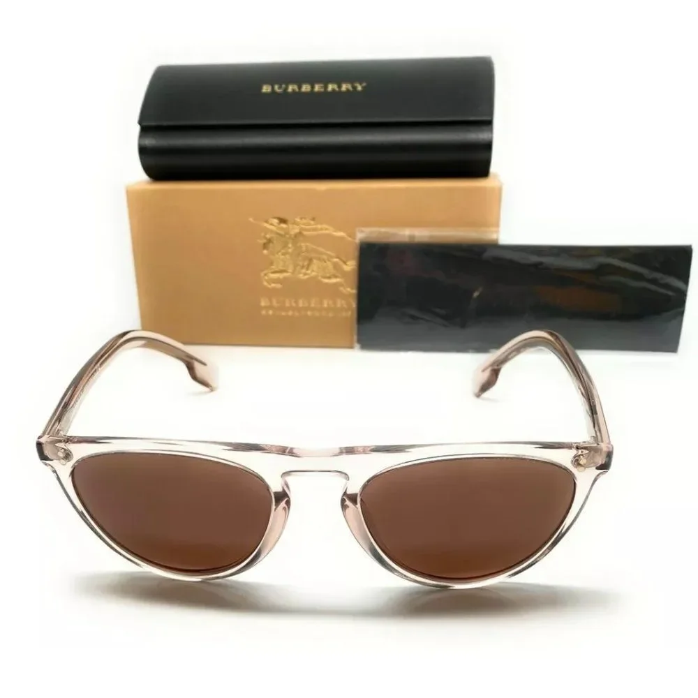 Burberry Men's Transparent Grey Sunglasses!